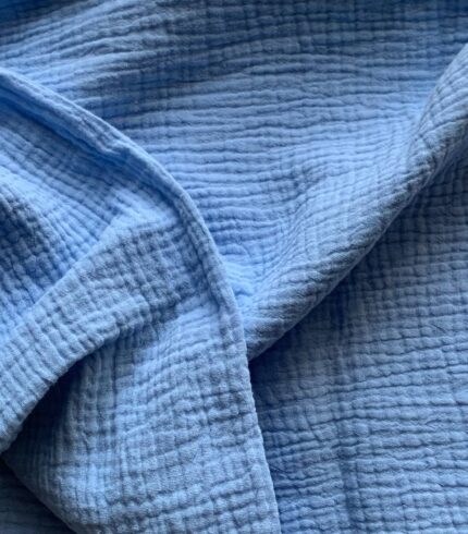 Муслин голубой