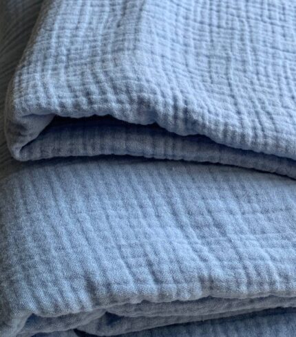 Муслин голубой